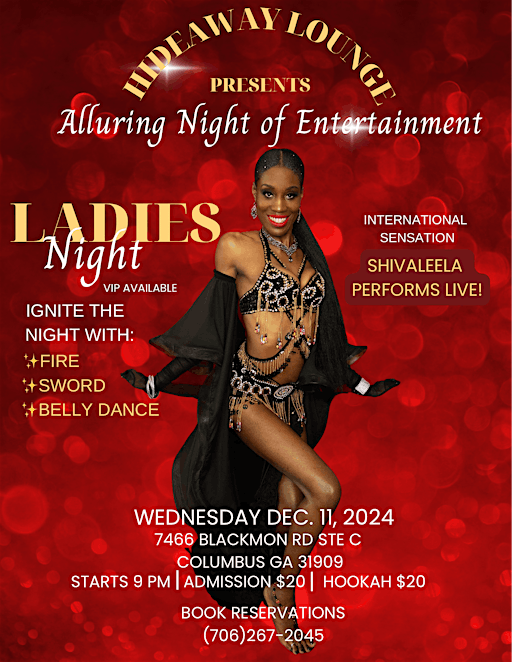 PRESALE Tickets: Alluring Night of Entertainment “Ladies Night” | Hideaway Lounge