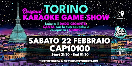 The Judges - original KARAOKE GAME SHOW - CAP10100 TORINO | CAP10100