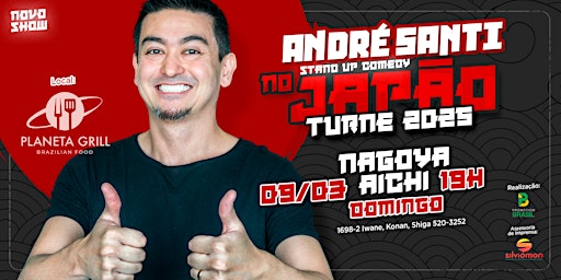 André Santi em NAGOYA - Turnê Japão 2025 | Planeta Grill