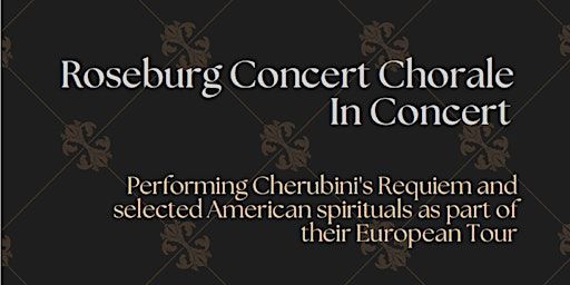 Roseburg Concert Chorale in Concert | All Saints' Anglican Church Rome, Via del Babuino, 153, Roma, Metropolitan City of Rome Capital, Italy