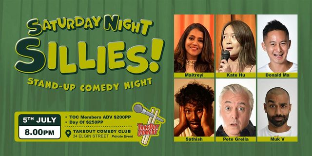 Saturday Night Sillies! @ Takeout Comedy | TakeOut Comedy Club