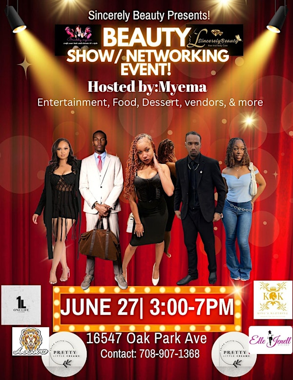 Sincerely Beauty Showcase & Networking Experience | 16547 Oak Park Ave