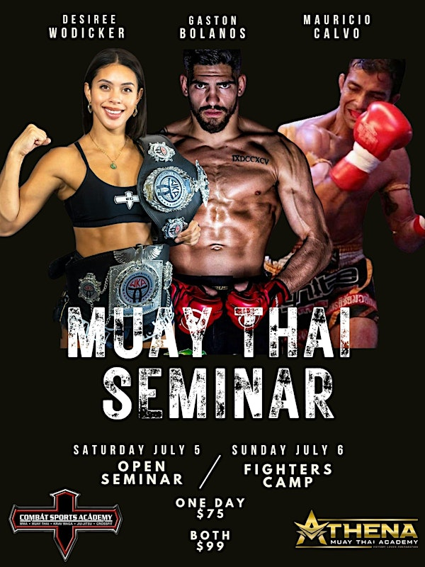 CSA Muay Thai Seminar | Athena Muay Thai Academy