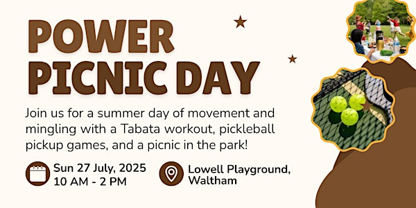 匹克球/野餐動一夏 POWER PICNIC DAY | Lowell Playground