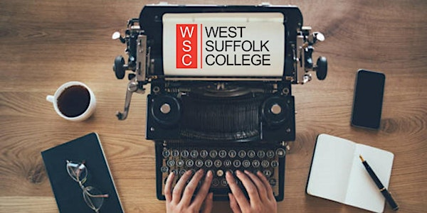 Creative Writing - 1 day workshop | West Suffolk College In Sudbury