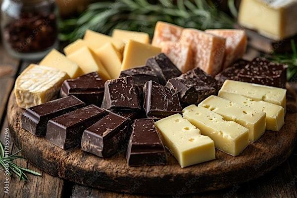 Cheese and Chocolate Pairing Experience - Second Date! | Hummingbird Chocolate Maker