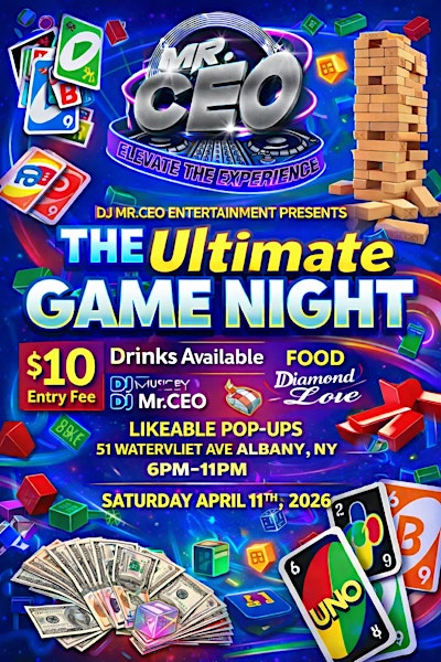 The Ultimate Game Night | Likeable Pop Ups LLC