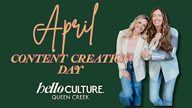 April Content Creation Day | Lightfall House, Gilbert (address to come)