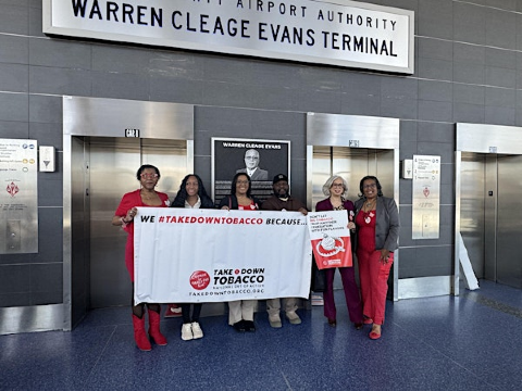 Press Conference - Rally against the proposed Cigar Bar at DTW | Dr. LaVonne M. Sheffield Bridge Center Library