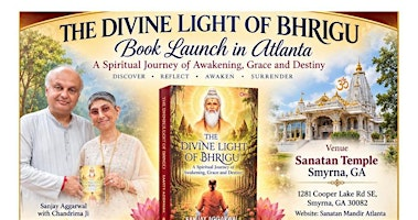 The Divine Light of Bhrigu - Book Launch in Atlanta | Sanatan Mandir Atlanta