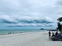 ตีลังกาชมพระอาทิตย์ตก ชายหาดหัวหิน