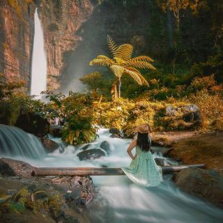 BLUE COTTON WATERFALL : LUMAJANG