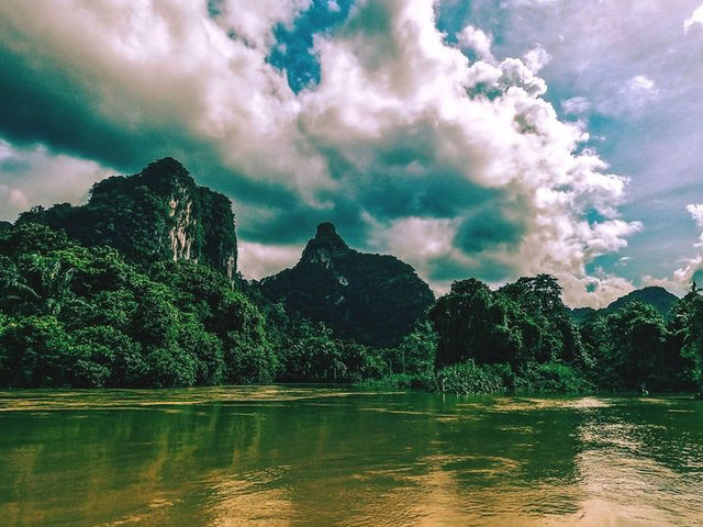 ล่องเรือแคนูชมธรรมชาติ ณ เขาสก🍃