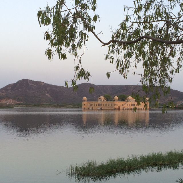 Jal Mahal on water