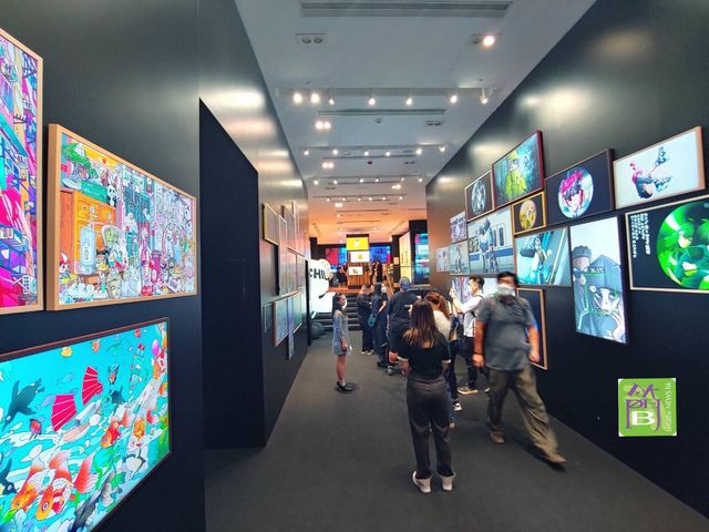 油畫屏幕聯乘香港藝術家展