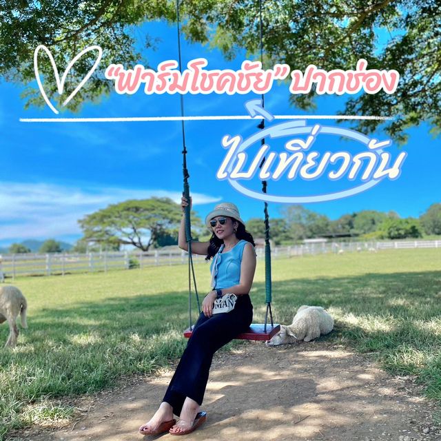 เที่ยว “ฟาร์มโชคชัย” ปากช่อง