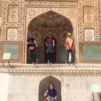 Mesmerising Details at Amber Fort