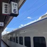 旅英藝術家設計｜玉里火車站｜外觀就像是一張巨大畫布