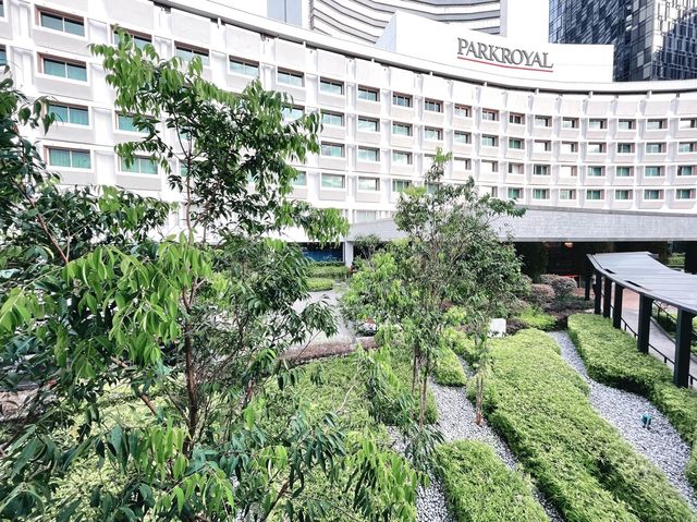 Garden walks at PARKROYAL Hotel