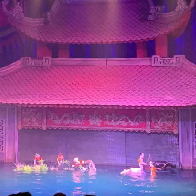 河內景點---昇龍水上木偶劇院(Thanglong Water Puppet Theatre)