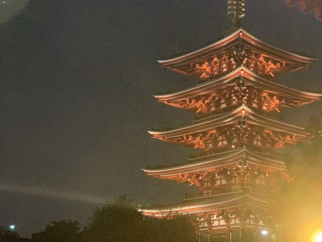 越夜越美麗 - 東京淺草寺🇯🇵