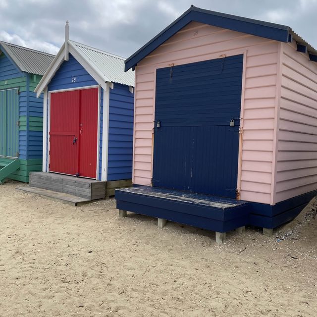 Brighton bathing boxes 