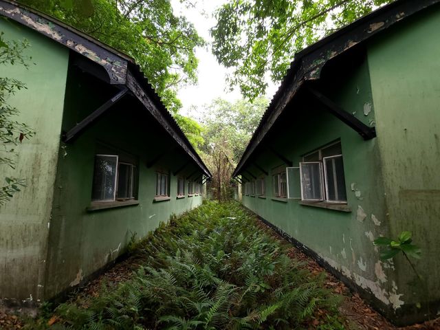聯和墟後的荒廢皇后山軍營