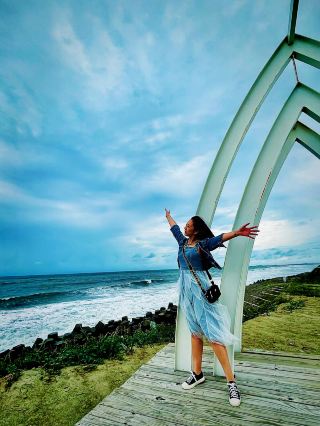 海天一色的拍照景點   愛琴海岸海景渡假農場