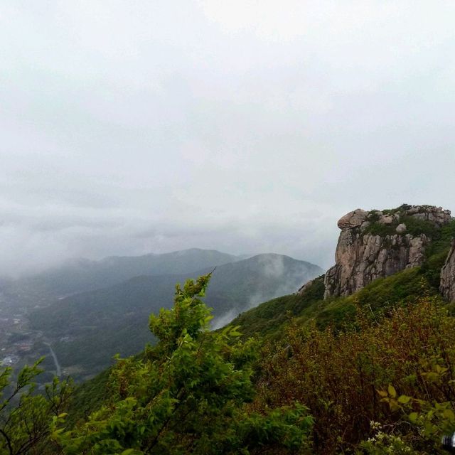 Breathtaking View @ the Peak of Geumsan Mount