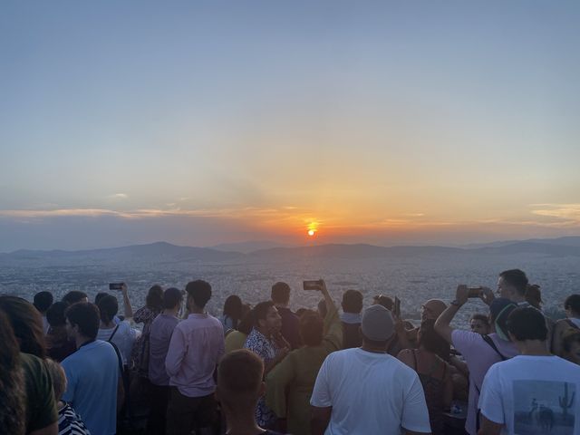 希臘🇬🇷雅典賞日落必到之地 Mount Lycabettus☀️