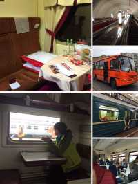 Taking a train to travel - Russian journey (5) Moscow.