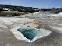 Yellowstone National Park in the United States.
