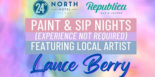 Paint and Sip with Lance Berry | Republica Bar & Lounge