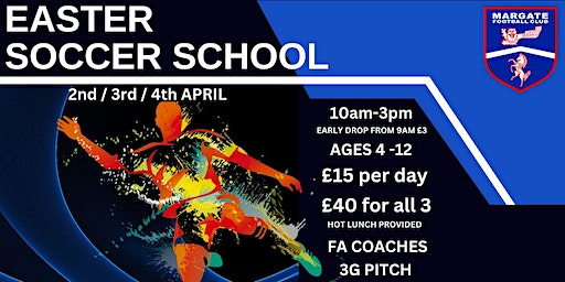 Easter Soccer School | Margate Football Club