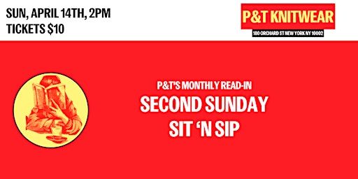 Second Sunday Sit 'N Sip | P&T Knitwear Books & Podcasts