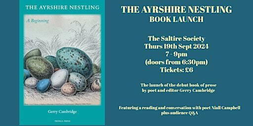The Ayrshire Nestling by Gerry Cambridge - Book Launch | The Saltire Society