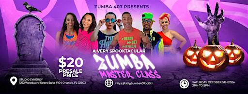 Zumba407 Presents: A Very Spooktacular Zumba Master Class | Studio Synergy