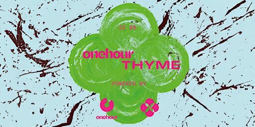 One Hour X Thyme | Via S. Pietro Barisano, 47