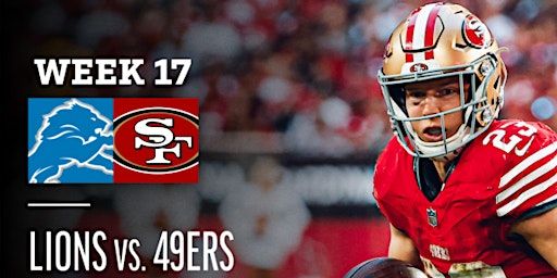 49ers vs LIONS SHUTTLE BUS R/T SAN FRANCISCO TO LEVI'S STADIUM 12/30/2024 | Westwood