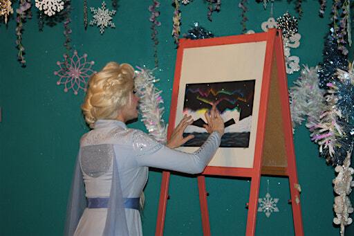 Art with Character: Northern Lights Chalk Landscapes with the Snow Queen | Enchanted Fairytale Hollow