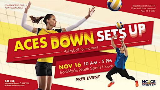 Aces Down, Sets Up Volleyball Tournament | Iron Works North