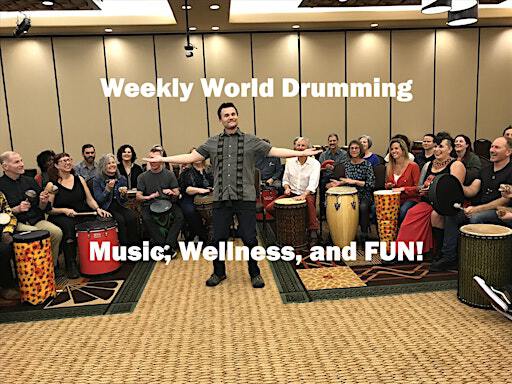 Weekly World Drumming Classes near Harrisonburg, VA | 206 Main St suite b