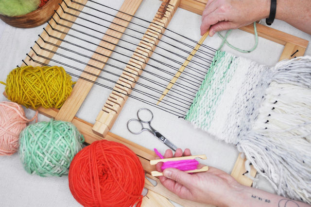 Little Weavings: a workshop in the “Little Gifts” Series | The Silver Studio