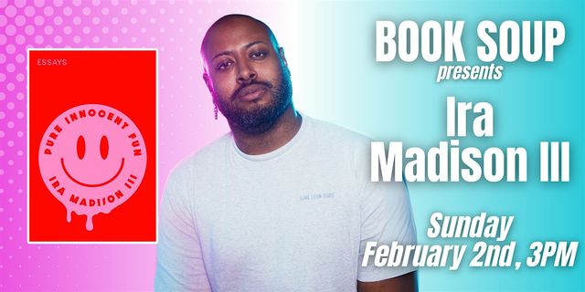 Ira Madison III discusses Pure Innocent Fun: Essays | First Congregational Church of Los Angeles