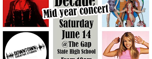 Decade by Decade Mid year concert | The Gap State High School