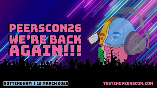 PeersCon - Testing Peers Conference 26 | Trent Conference Centre