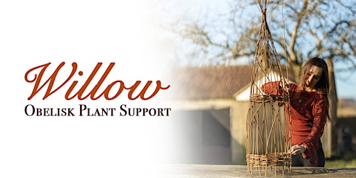 Willow Obelisk Plant Support Workshop | The Artist's Barn