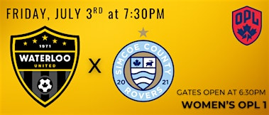 OPL1: Waterloo United Women vs Simcoe Country Women | RIM Park