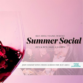 Summer Social 26'- Jewish Bay Area | 570 Coleridge Ave