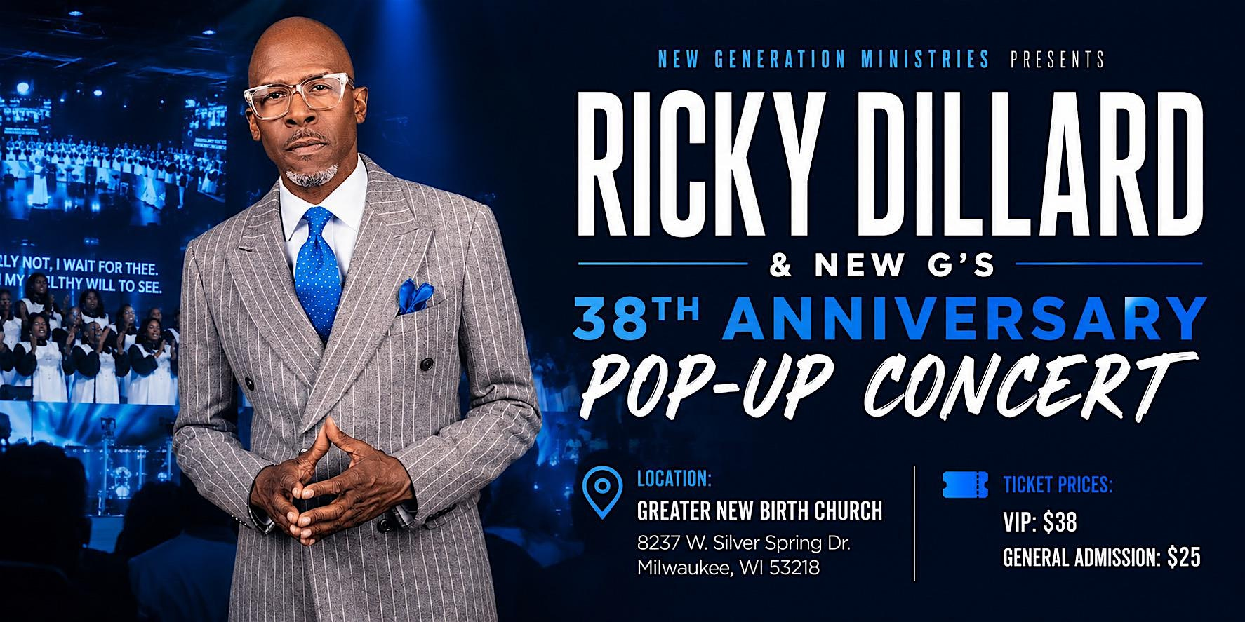 Ricky Dillard & New G's 38th Anniversary Pop-Up Concert | Greater New Birth Church